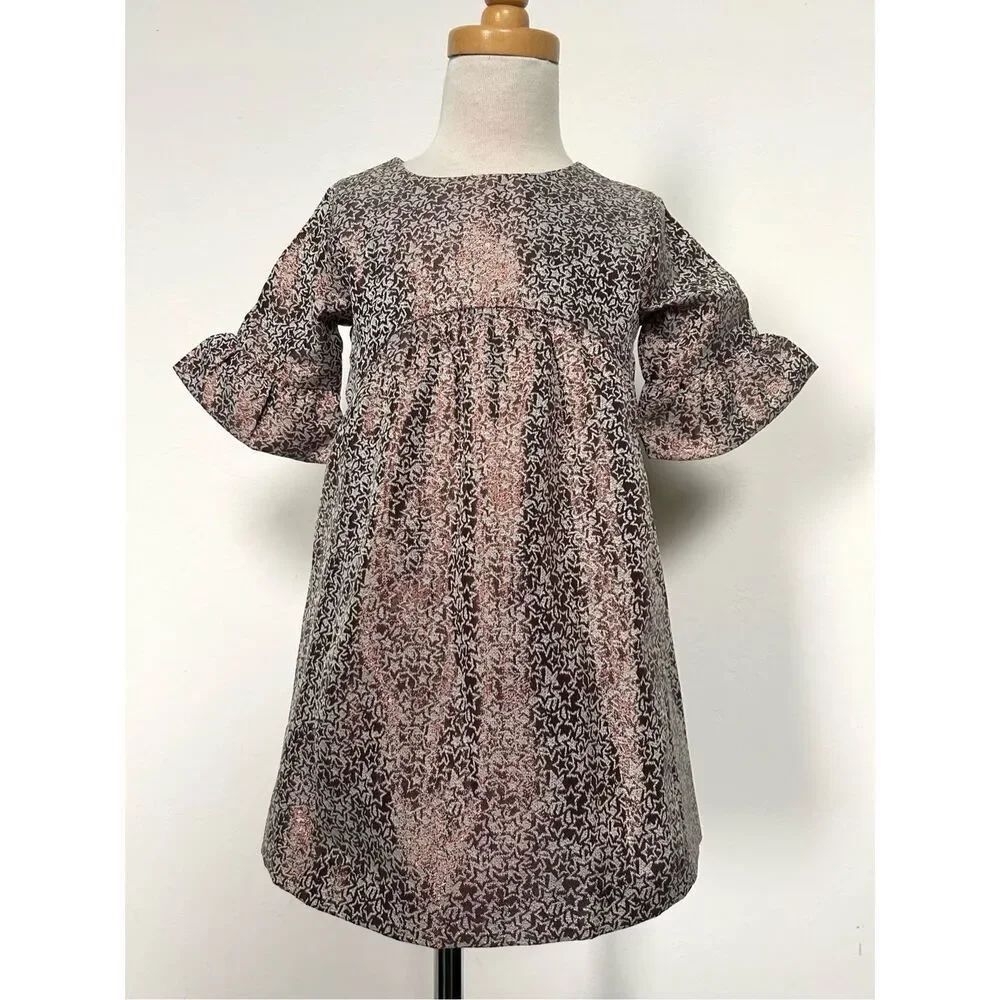 NEW GYMBORee Toddler Girls 2T Holiday Star Sparkle Dress